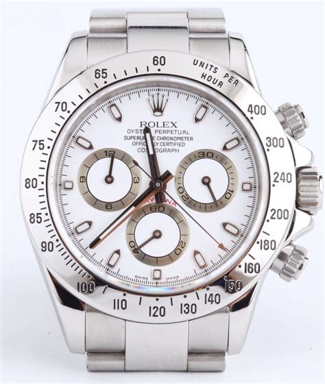 rolex daytona ceramic white dial|rolex daytona 116520 serviced by.